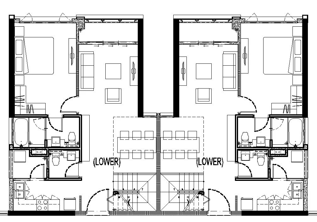 Phương án đập thông hai căn Sky Loft